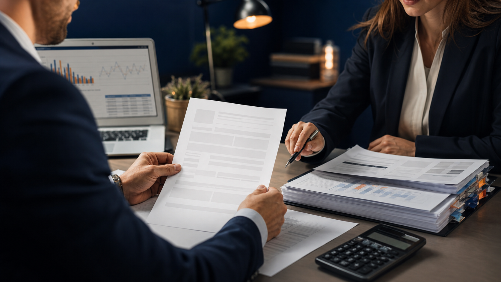 Consultoría fiscal revisando una notificación y diferencias de IVA